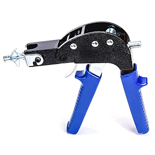 Preisvergleich Produktbild Hohlraumdübel Zange Set, 71Stücke Hohlraumdübelsatz Spreizdübel Gipskarton M4 M5 mit Dübelzange Stahl für Gipskartonplatten Trockenbau