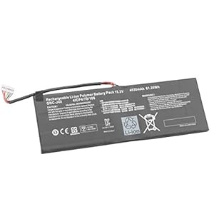 vhbw Accu vervanging voor Gigabyte 916TA013F, GNC-J40 voor notebook (4030mAh, 15,2V, Li-Ion)