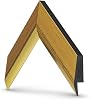 Marco Deco Modern Gold Leaf 65" para TV Samsung The Frame/Pro 8