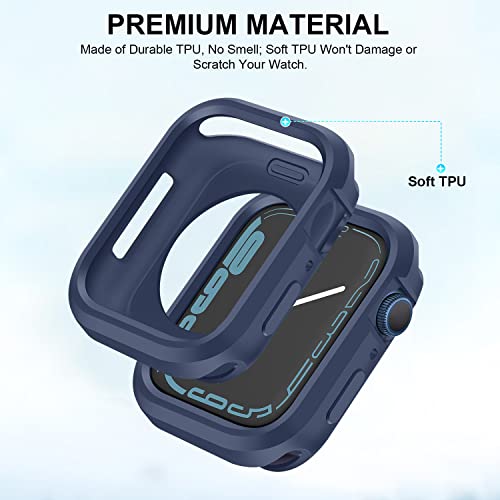 TENDLIN 2 Pezzi Cover Compatibile con Apple Watch