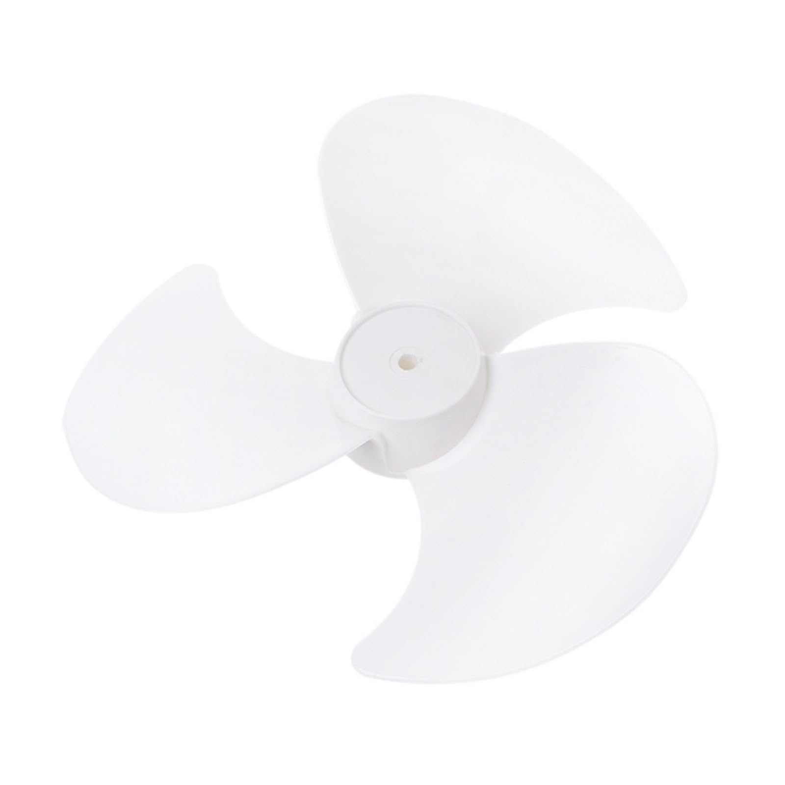 FOELANNE Plastic Fan Blade, ABS Fan Blades White 10.63 inches 3 Leaves For Stand Table Fan Replacement