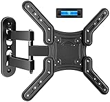Material y tecnología: el soporte de pared para TV está fabricado con acero resistente de alta calidad. La tecnología de soldadura automática de robot hace que toda la unidad de soporte de montaje de TV sea resistente y de buena apariencia. El soporte de pared para TV Moochain disfruta de un soporte de producto de 10 años si tienes alguna pregunta.
