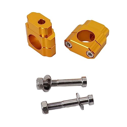 Rehausseur de guidon pour BMW R1200GS, pontet de guidon de 22mm et 28mm M10 couleur or