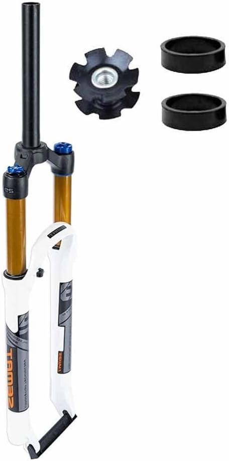 26/27.5/29inch Bike Suspension Fork 9 * 100mm QR XC/AM Mountain Bikes Front Fork Travel 120mm 1-1/8" Straight Disc Brake Air Fork Manual