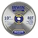IRWIN Tools Metal-Cutting Circular Saw Blade, 10-inch, 80T (4935561)