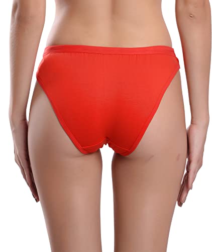 Image of FIMS - Fashion is my style Women's Cotton Hipsters Panties for Women, Soft Stretchable Cotton Fabric, Non-Padded, Multi-Color Panties, See Main Image to Check Nos of Panties You Will Get.