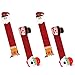 Produktbild 4 Stücke Weihnachten Kühlschrank Türgriff Abdeckungen Schneemann Weihnachtsdekoration für Küchengerät Mikrowelle Geschirrspüler Griff (Stil 2)