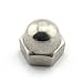 20pcs 5/16-18 Hex Acorn Nuts 304 Stainless Steel Hexagon Decorative Cap Nut Acorn Dome Head Nuts for Screws Bolts