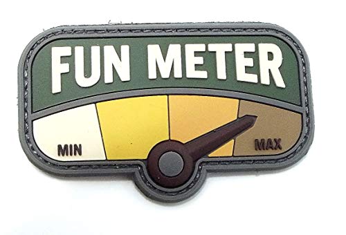 Patch Fun Meter PVC brisez la monotonie de votre gilet Multicam