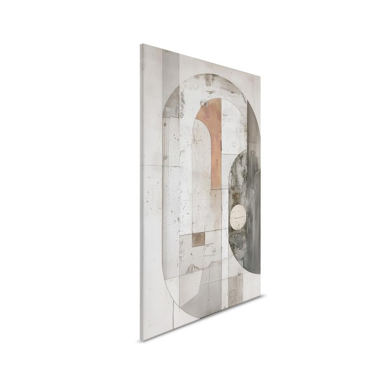 Impression sur toile abstraite beige et crème A.S. Création 60x90 cm