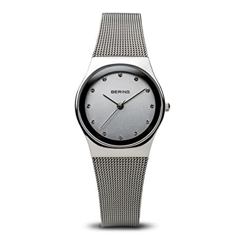BERING Women's Classic Quartz Watch with Sapphire Crystal Cover