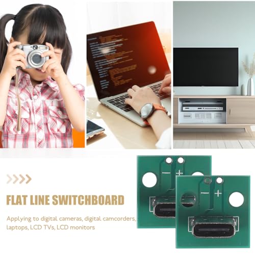 Adaptador TARJETA USB C Hembra Vertical 6-Pines miniatura 5