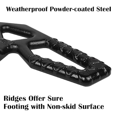 Eapele Tow Hitch Step for 2 inch Receiver, Universal Anti Slip Bumper Guard,Strong Steel 10000lbs Maximum Load, for Trailer Tow Truck Pickup SUV Pickup Van RV