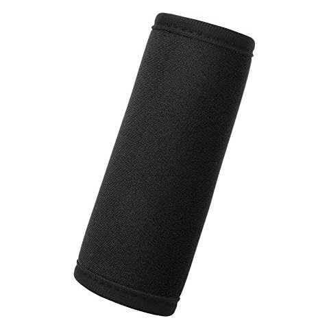 Alomejor Suitcase Handle Cover Comfort Neoprene Luggage Handle Wrap Grip Luggage Identifiers For Traveling(Black) Cover
