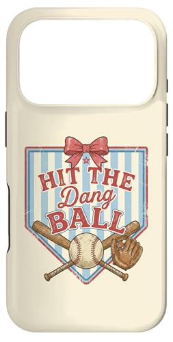���킢�����f�B�[�X Hit The Dang Baseball Mom �X�}�z�P�[�X iPhone 17 Pro �p