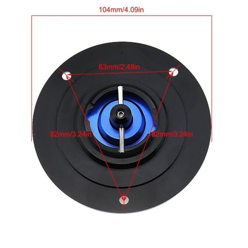 Bouchon réservoir essence YZF R15 ouverture rapide quart de tour bleu - 2