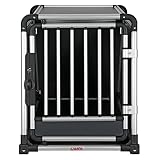 LAMPA 60507 Transportbox Tiertransportbox Kofferraum 85cm 60cm 86cm Aluminium Stoff