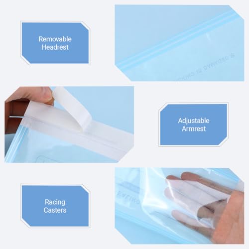 YUZNA 100x Einweg Sterilisationsbeutel mit SK Verschluß, Selbst-Klebend, Steribeutel für Autoklaven (5.7 x 13 cm)