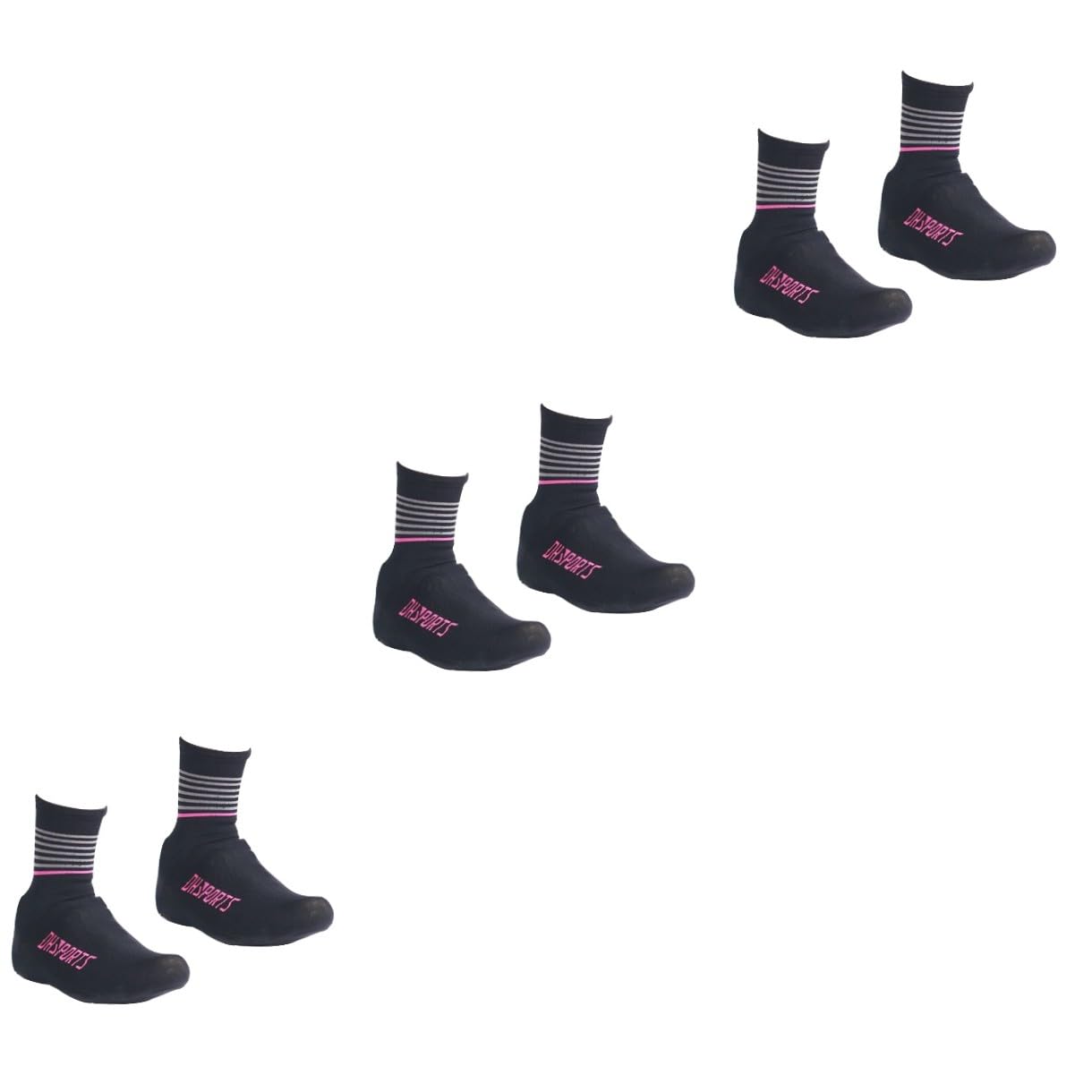 Hemobllo Cubrezapatos para Ciclismo Zapato Ciclista Cubrezapatillas De Ciclismo Hombres Cubre Puntas De Ciclismo Cubiertas De Zapatos Cubierta De Zapatos De Bicicleta Prueba Black