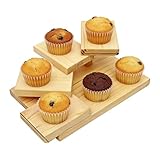 Genérico Per Sushi - 7,4 * 8,3 * 2,5Scaffale Espositivo A Livelli In Legno Per Sashimi,Scale Per Sushi - Per Casa, Abitazione, Appartamento, Izakaya, Cucina, Sala Da Pranzo, Catering, Feste, Riunioni