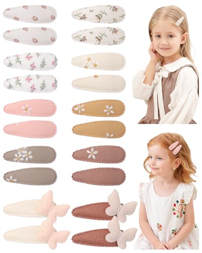 Save 40% on doboi 20Pcs Toddler Hair Clips with Floral Print