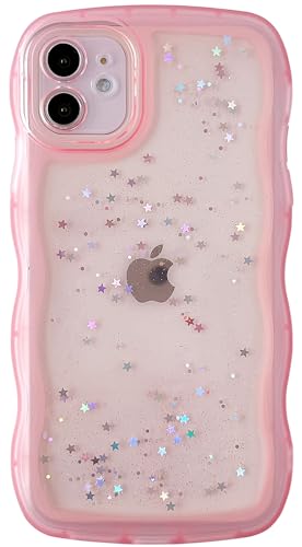 Coque iPhone 12 Mini souple rose pailletée idéale pour sublimer vos soirées et selfies de filles