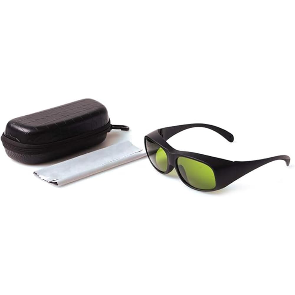 Q-BAIHE 755nm 808nm 1064nm 33# Gafas protectoras láser infrarrojo ND: protección láser YAG