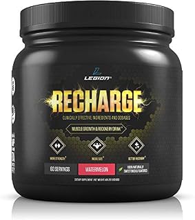 Legion Recharge Post Workout Supplement - All Natural Muscle Builder & Recovery Drink