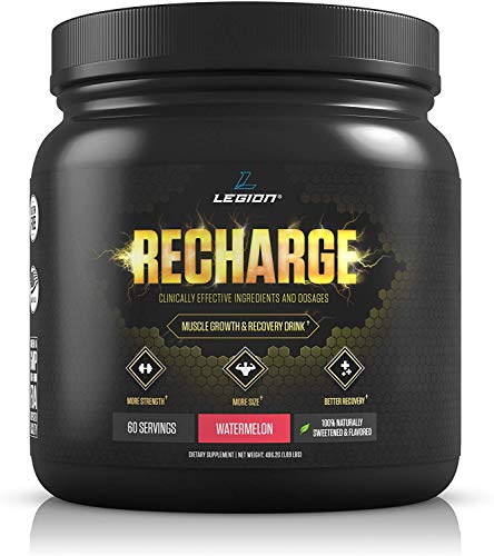 Legion Recharge Post Workout Supplement - All Natural Muscle Builder & Recovery Drink