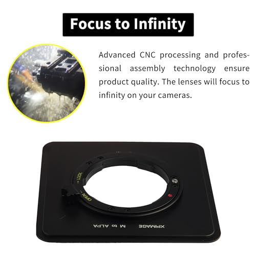 Ficha técnica XPIMAGE Anillo adaptador de montaje de lente M a ALPA compatible con lente Leica M a cámaras de sistema ALPA12 12SWA 12TC 12STC 12 MAX - Fernando Cortés