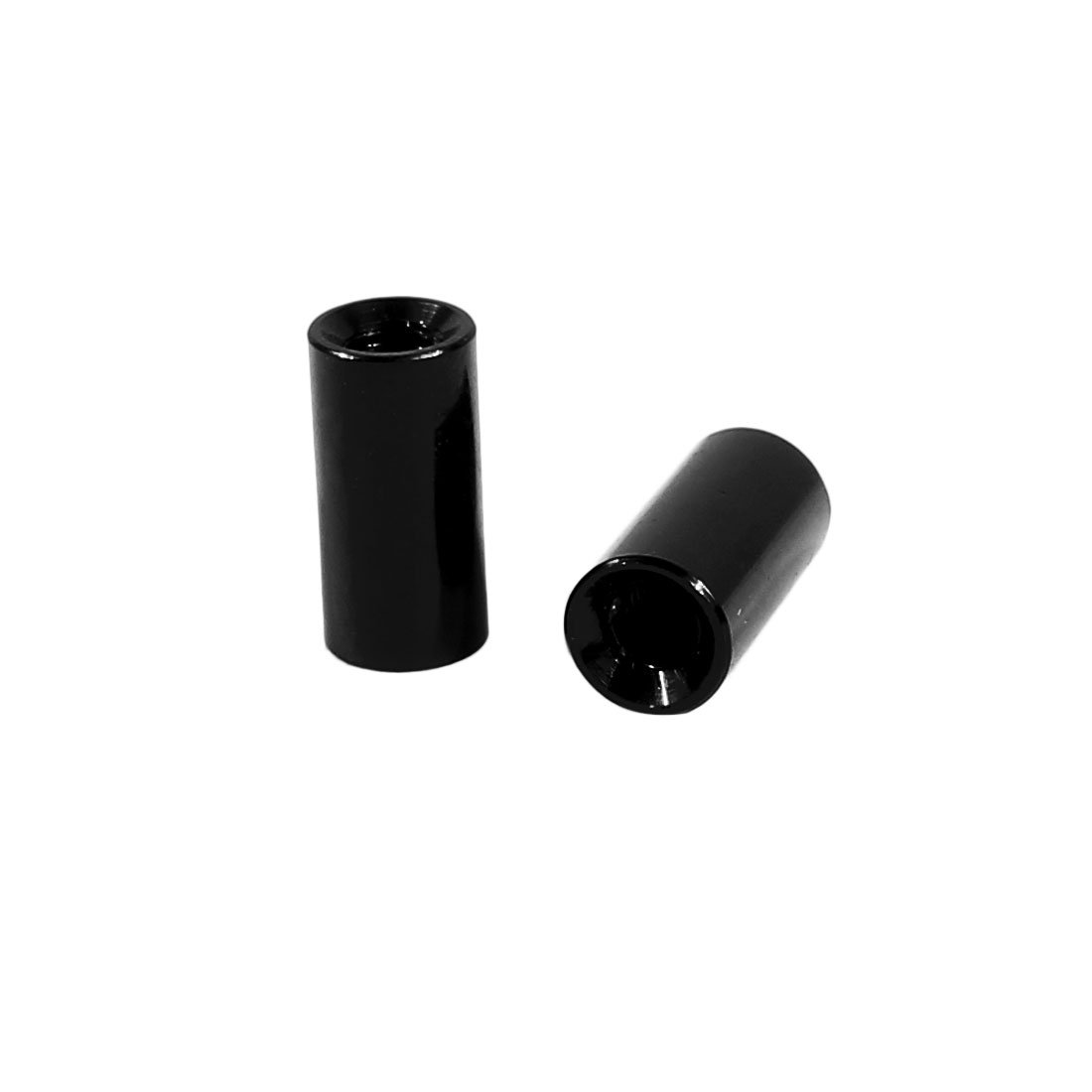 Sourcingmap 5Pcs M3 x 10mm Round Aluminum Column Alloy Standoff Spacer Stud Fastener for Quadcopter Black - Image 2