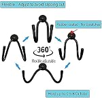Pmsanzay Magnetic Game Controller Holder, Adjustable Game Controller Rack Storage Mount for Xbox One PS5 Switch Series X Pro Controller