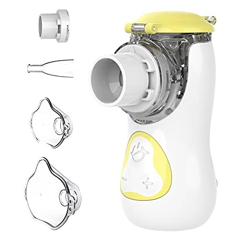 FEELLIFE Inhalator Vernebler, Inhalationsgerät für Atemwegserkrankungen wirksam, Inhaliergerät für Kinder und Erwachsene Cover