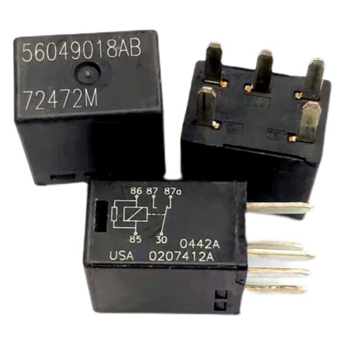 Relé automotriz 56049018AB 72472V con terminales resistentes para óptima conexión