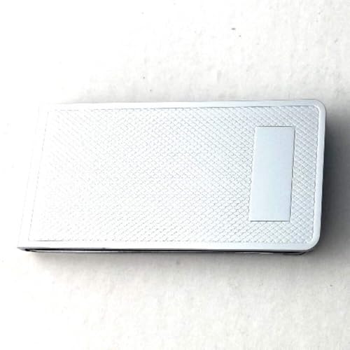 Silver Flat Money Clip with Tin Gift Box Stainless Steel3