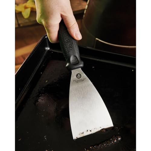 De Buyer Outdoor Traiangular Spatula 80mm, Silver, 27.9 x 20.1 x 10.9 cm - Image 2