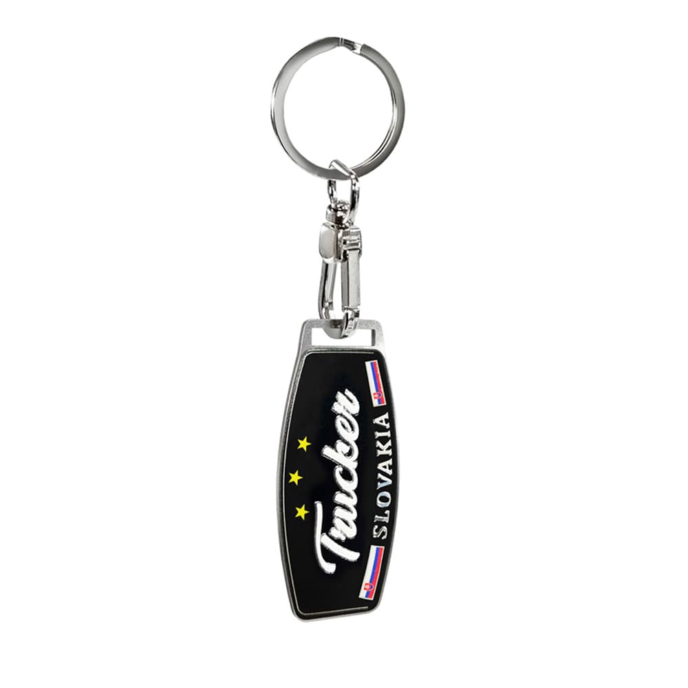Avisa Stainless steel key chain - Trucker/Slovakia