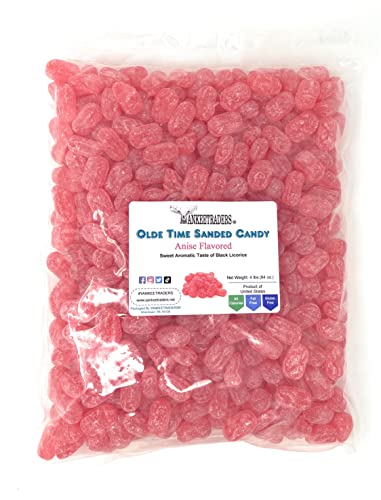 Anise Flavor, Old Time Sanded Hard Candy, 4 Lbs #TOP5