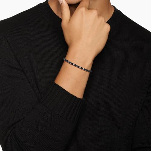 Pulsera de cuentas de cristal para hombre GAVU 4mm miniatura 3
