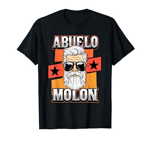 Hombre Abuelo Molon Día Del Padre Regalo Divertido Para Los Camiseta