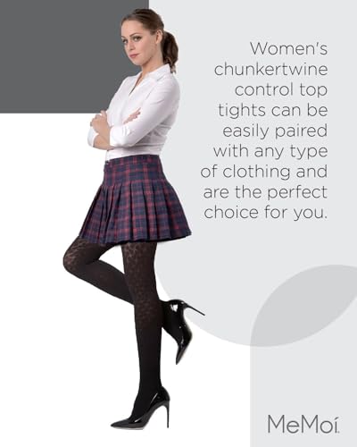 Image of MeMoi Chunkertwine Control Top Tights