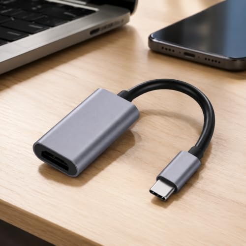 USB C to HDMI Adapter (4K@60Hz), USB Type-C to HDMI Female Adapter