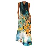 Boho Kleid Damen Sommerkleid,Sommerkleid Für Hochzeit,Moderne Hochzeitskleider,Farbverlauf Kleid,Kleider Knieumspielend,Sommerkleid Blau Weiß Gestreift,Tütü Kleid,Maxikleid Mit Ärmel