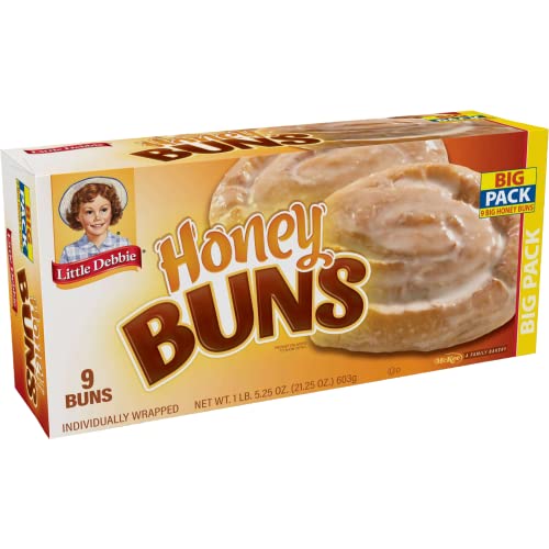 Little Debbie Big Pack Variety Bundle | One Big Pack Box Each Of Oatmeal Crème Pies, Honey Buns, Swiss Rolls, Fudge Rounds, Cosmic Brownies And Nutty Buddy #TOP5