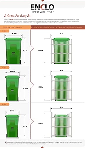 image for Enclo Privacy Screens ZP19036 Huntersville Outdoor Fence Privacy Scree