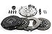 DKM MS Twin Disc Clutch Kit w/Flywheel for BMW E34/E36/E39/E46/Z3/Z4 6 Cyl 5Spd