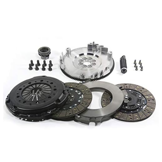 DKM MS Twin Disc Clutch Kit w/Flywheel for BMW E34/E36/E39/E46/Z3/Z4 6 Cyl 5Spd