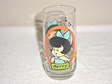 1986 Flintstone Kids Betty Glass Tumbler from Pizza Hut