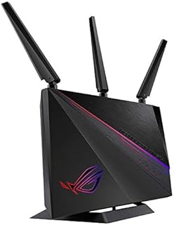 ASUS ROG Rapture WiFi Gaming Router (GT-AC2900) - Dual Band Gigabit Wireless Internet Router, NVIDIA GeForce NOW, AURA RGB, Gaming & Streaming, AiMesh Compatible, Lifetime Internet Security