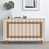 ÉLÉGANT ET PRATIQUE - Rideaux polyvalents et à usages multiples. Ils ont une bonne perméabilité à l'air et un toucher doux, ils peuvent être utilisés pour empêcher la poussière et ajouter de la beauté.